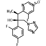 CAS 登录号：618109-05-0， (2R,3S)-2-(2,4-二氟苯基)-3-(5-氟-1-氧代-4-嘧啶基)-1-(1H-1,2,4-三唑-1-基)-2-丁醇