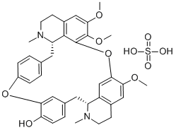 CAS 登录号：6183-91-1， 刺檗碱硫酸盐
