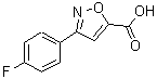CAS#: 618383-48-5, 3-(4-Fluorophenyl)-1,2-oxazole-5-carboxylic acid