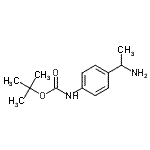 CAS#: 618445-80-0, tert-butyl N-[4-(1-aminoethyl)phenyl]carbamate