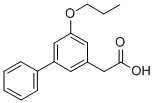 CAS 登录号：61888-56-0， 5-丙氧基-3-联苯乙酸