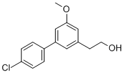CAS#: 61888-67-3, 4'-Chloro-3-(2-Hydroxyethyl)-5-Methoxybiphenyl