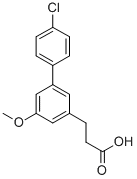 CAS#: 61888-68-4, 4'-Chloro-5-Methoxy-3-Biphenylpropionic Acid