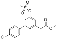 CAS#: 61888-73-1, 4'-Chloro-5-Methylsulfonyloxy-3-Biphenylacetic Acid, Methyl Ester