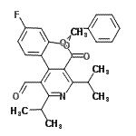 CAS#: 618892-25-4, Methyl 4-[2-(benzyloxy)-4-fluorophenyl]-5-formyl-2,6-diisopropylnicotinate
