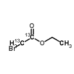 CAS#: 61898-49-5, Ethyl Bromo(<Sup>13</Sup>C<Sub>2</Sub>)Acetate