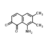 CAS#: 61903-53-5, 8-Amino-6,7-Dimethyl-1,2-Naphthalenedione