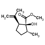 CAS#: 619297-09-5, Methyl (1S,2S,5R)-1-hydroxy-2-isopropenyl-5-methylcyclopentanecarboxylate