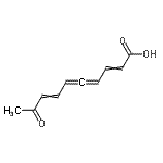 CAS 登录号：61947-93-1， 9-氧代-2,4,5,7-癸四烯酸