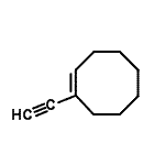 CAS 登录号：61967-54-2， (1E)-1-乙炔基环辛烯
