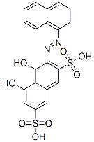 CAS 登录号：62106-17-6， 4,5-二羟基-3-(1-萘基偶氮)-2,7-萘二磺酸