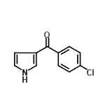 CAS#: 62128-38-5, (4-Chlorophenyl)(1H-Pyrrol-3-Yl)Methanone