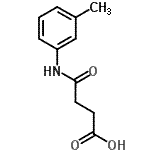 CAS#: 62134-48-9, 4-[(3-Methylphenyl)Amino]-4-Oxobutanoic Acid