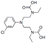 CAS#: 62143-15-1, Bis(Ethylcarbamic Acid)[(3-Chlorophenyl)Imino]Bis(2,1-Ethanediyl) Ester