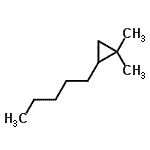 CAS#: 62167-97-9, 1,1-Dimethyl-2-Pentylcyclopropane