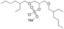 CAS#: 62174-79-2, Sodium 2-[(2-Ethylhexyl)Oxy]-1-[[(2-Ethylhexyl)Oxy]Methyl]Ethyl Sulphate