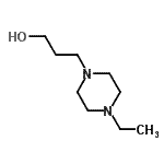 CAS 登录号：622369-81-7， 3-(4-乙基-1-哌嗪基)-1-丙醇