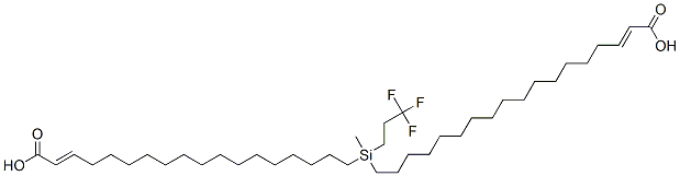 CAS 登录号：62273-09-0， 甲基(3,3,3-三氟丙基)亚硅烷二(十八碳烯酸)酯