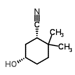 CAS 登录号：623563-95-1， (1S,5S)-5-羟基-2,2-二甲基环己烷甲腈
