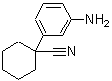 CAS 登录号：623570-18-3， 1-(3-氨基苯基)环己烷甲腈