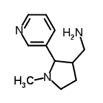 CAS#: 623579-03-3, 1-[1-Methyl-2-(3-pyridinyl)-3-pyrrolidinyl]methanamine