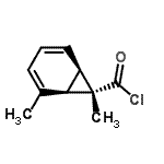 CAS#: 62360-28-5, (1R,6R,7S)-2,7-Dimethylbicyclo[4.1.0]Hepta-2,4-Diene-7-Carbonyl Chloride