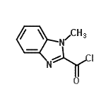 CAS 登录号：62366-47-6， 1-甲基-1H-苯并咪唑-2-甲酰氯