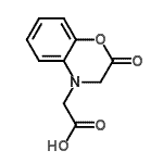 CAS 登录号：6243-07-8， (2-氧代-2,3-二氢-4H-1,4-苯并恶嗪-4-基)乙酸