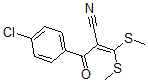 CAS#: 62455-56-5, alpha-[Bis(Methylthio)Methylene]-4-Chloro-beta-Oxo-Benzenepropanenitrile