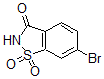 CAS 登录号：62473-92-1， 6-溴-1,2-苯并异噻唑-3(2H)-酮 1,1-二氧化物