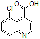 CAS 登录号：62482-32-0， 5-氯-4-喹啉羧酸