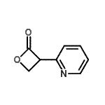 CAS 登录号：625084-56-2， 3-(2-吡啶基)-2-氧杂环丁酮