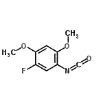 CAS#: 625119-43-9, 1-Fluoro-5-isocyanato-2,4-dimethoxybenzene