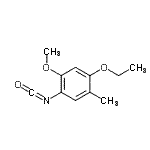 CAS#: 625119-57-5, 1-Ethoxy-4-isocyanato-5-methoxy-2-methylbenzene