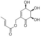 CAS#: 62532-49-4, 2-Crotonyloxymethyl-(4R,5R,6R)-4,5,6-Trihydroxycyclohex- 2-Enone