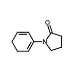 CAS#: 625383-06-4, 1-(1,5-Cyclohexadien-1-yl)-2-pyrrolidinone