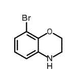 CAS#: 625394-65-2, 8-bromo-3,4-dihydro-2H-1,4-benzoxazine