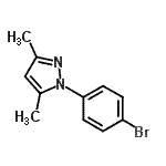 CAS#: 62546-27-4, 1-(4-Bromophenyl)-3,5-Dimethyl-1H-Pyrazole