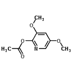 CAS 登录号：62566-55-6， 3,5-二甲氧基-2-吡啶基乙酸酯