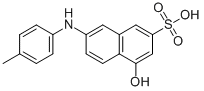 CAS 登录号：6259-57-0， 4-羟基-7-对甲苯氨基-2-萘磺酸
