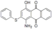 CAS 登录号：62591-95-1， 1-氨基-4-羟基-2-(苯基硫代)蒽醌