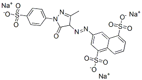 CAS#: 62609-95-4, Trisodium 3-[[4,5-Dihydro-3-Methyl-5-Oxo-1-(4-Sulphonatophenyl)-1H-Pyrazol-4-Yl]Azo]Naphthalene-1,5-Disulphonate