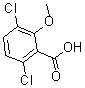 CAS#: 62610-39-3, 3,6-Dichloro-2-Methoxy-Benzoic Acid