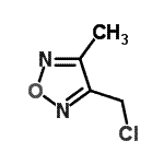 CAS#: 62642-47-1, 3-(Chloromethyl)-4-Methyl-1,2,5-Oxadiazole