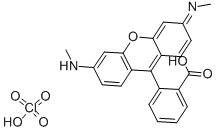 CAS 登录号：62669-77-6， 玫瑰精 116 高氯酸盐