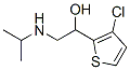 CAS 登录号：62673-44-3， 1-(3-氯-2-噻吩基)-2-异丙基氨基乙醇
