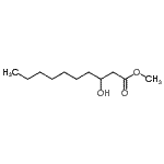 CAS#: 62675-82-5, Methyl 3-Hydroxydecanoate