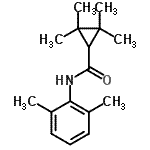 CAS 登录号：627060-91-7， N-(2,6-二甲基苯基)-2,2,3,3-四甲基环丙烷甲酰胺