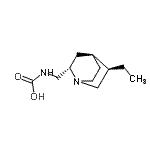 CAS#: 627086-77-5, {[(2S,4S,5R)-5-Ethyl-1-azabicyclo[2.2.2]oct-2-yl]methyl}carbamic acid