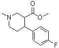 CAS 登录号：627098-37-7， 4-(4-氟苯基)-1-甲基-3-哌啶羧酸甲酯